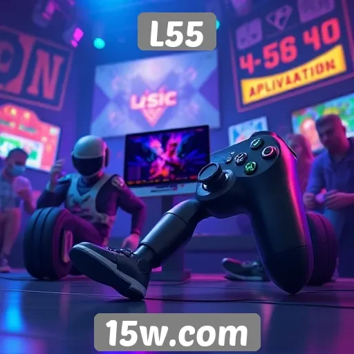 Como o L55 se destaca na indústria de jogos